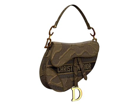 dior saddle bag camouflage|dior saddle bag on model.